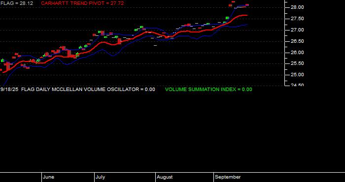  Volume / Composite Volume for the Forensic Accounting ETF - Daily Data Period