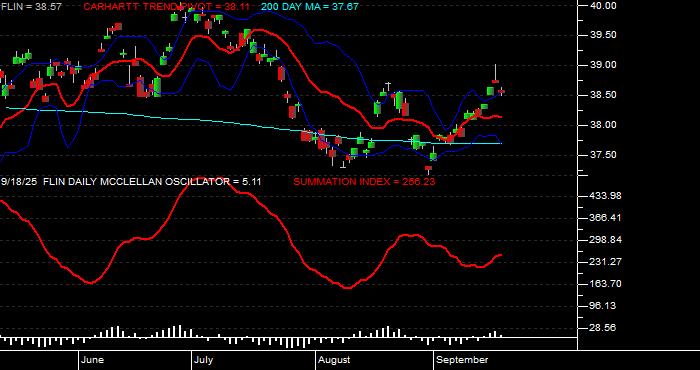 Volume / Composite Volume for the Franklin FTSE India ETF - Daily Data Period