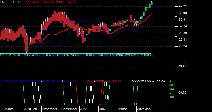  Volume / Composite Volume for the Schwab Fundamental International Small Cap Company Index ETF - Monthly Data Period