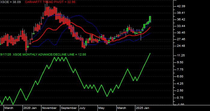  Volume / Composite Volume for the WisdomTree EmMkts ex-Stt-Ownd EntrprsETF - Monthly Data Period