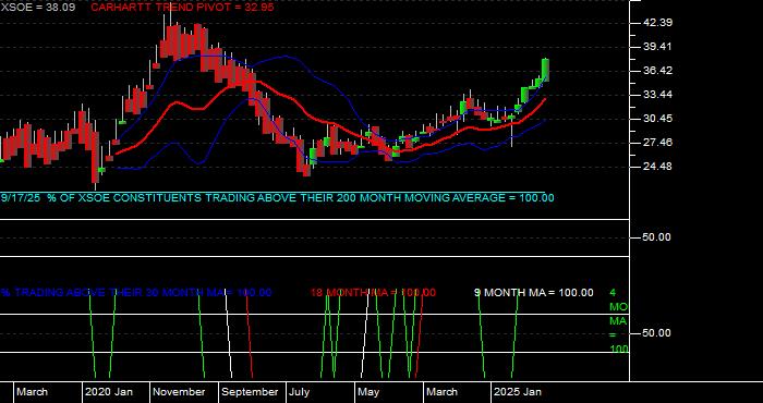  Volume / Composite Volume for the WisdomTree EmMkts ex-Stt-Ownd EntrprsETF - Monthly Data Period
